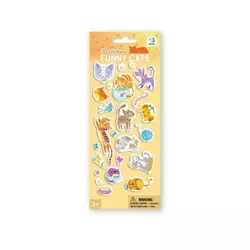 гр Набір 3D-наліпок "Кумедні котики" 300845 (48) "Dodo" гр Набір 3D-наліпок "Кумедні котики" 300845 (48) "Dodo"