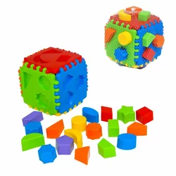 гр Іграшка-сортер "Educational cube" 24 ел. 39781 (10) "Tigres"