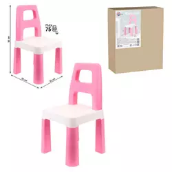 гр Дитячий стілець 0167 (1) Світло-Рожевий "Technok Toys", 32х32х55 см, у коробці гр Дитячий стілець 0167 (1) Світло-Рожевий "Technok Toys", 32х32х55 см, у коробці