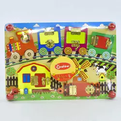 Бізіборд дерев`яний C 31384 (12) в плівці Бізіборд дерев`яний C 31384 (12) в плівці