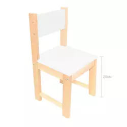 гр Стільчик №28 колір білий (1) "Ігруша" гр Стільчик №28 колір білий (1) "Ігруша"