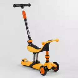 Самокат-велобег 3в1 трехколесный BS-50584 (4) Best Scooter, 3 колеса PU со светом, сидение, амортизаторы, родительская ручка Самокат-велобег 3в1 трехколесный BS-50584 (4) Best Scooter, 3 колеса PU со светом, сидение, амортизаторы, родительская ручка
