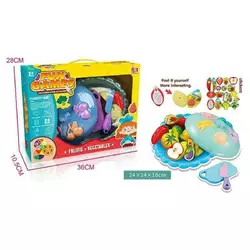 Набір продуктів MDX 131 B Штрих-402356 (24) ніж, дошка, продукти на магнітах, в коробці Набір продуктів MDX 131 B Штрих-402356 (24) ніж, дошка, продукти на магнітах, в коробці