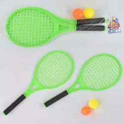 Набір ракеток 931 (120) 2 м`ячі, у сітці Набір ракеток 931 (120) 2 м`ячі, у сітці