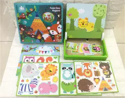 Дерев`яна магнітна дошка C 52500 (28) маркер, картки, магніт, назви англійською мовою, в коробці Дерев`яна магнітна дошка C 52500 (28) маркер, картки, магніт, назви англійською мовою, в коробці