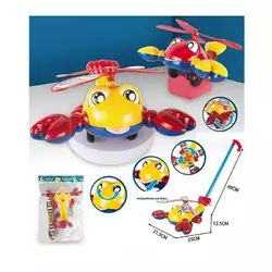 Каталка 381 (60/2) 2 кольори, "Лобстер", на паличці, з дзвіночком, у пакеті Каталка 381 (60/2) 2 кольори, "Лобстер", на паличці, з дзвіночком, у пакеті