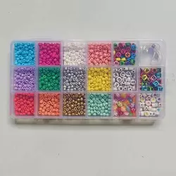 Набір бісеру 1185-10 (100/2) ліска, у боксі Набір бісеру 1185-10 (100/2) ліска, у боксі