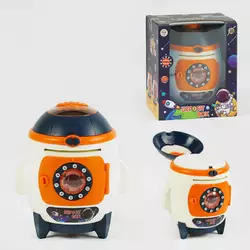 Сейф F 862 A/B (36) "Ракета", світло, звук, механічне відчинення, на батарейках, в коробці Сейф F 862 A/B (36) "Ракета", світло, звук, механічне відчинення, на батарейках, в коробці