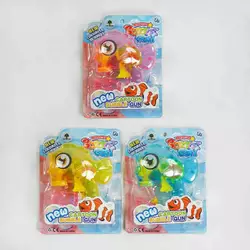 Пістолет з мильними бульбашками JNH 802 (96/2) "Рибка", 3 кольори, механічний, підсвічування, пляшечка з розчином, на листі, ВИДАЄТЬСЯ МІКС ВИДІВ Пістолет з мильними бульбашками JNH 802 (96/2) "Рибка", 3 кольори, механічний, підсвічування, пляшечка з розчином, на листі, ВИДАЄТЬСЯ МІКС ВИДІВ