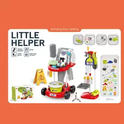 Набір для прибирання 667-67 (8) пилосос на батарейках, візок, відро з віджимом, швабра,мітли,знаки попередження,аксесуари, в коробці Набір для прибирання 667-67 (8) пилосос на батарейках, візок, відро з віджимом, швабра,мітли,знаки попередження,аксесуари, в коробці