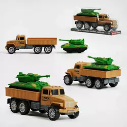 Військова техніка 602 (96/2) трейлер, танк, інерція, у слюді Військова техніка 602 (96/2) трейлер, танк, інерція, у слюді