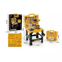Набір інструментів G 231 (8) 98 елементів, валіза, робочий простір, дриль на батарейках, насадки, рулетка, в коробці Набір інструментів G 231 (8) 98 елементів, валіза, робочий простір, дриль на батарейках, насадки, рулетка, в коробці