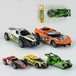 Машинка 198-61 (1800/2) “Спорткар”, 5 видов, инерция, 1шт в пакете Машинка 198-61 (1800/2) “Спорткар”, 5 видов, инерция, 1шт в пакете