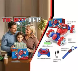 Машина на радіокеруванні CV 8818-109 A (36) акум. 3.7V, підсвічування, зміна положення корпуса, пульт 2.4G + сенсор. браслет, звуки, музика, в коробці Машина на радіокеруванні CV 8818-109 A (36) акум. 3.7V, підсвічування, зміна положення корпуса, пульт 2.4G + сенсор. браслет, звуки, музика, в коробці