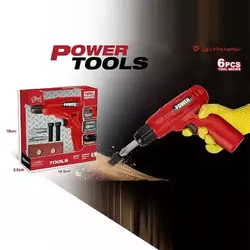 Шуруповерт T 2009 (60/2) 6 елементів, автоматичний принцип роботи, зміна напрямку оберту, аксесуари. в коробці Шуруповерт T 2009 (60/2) 6 елементів, автоматичний принцип роботи, зміна напрямку оберту, аксесуари. в коробці