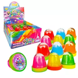 гр Перламутровий слайм конус 51041 (1) "Пані Булька", ЦІНА ЗА 12 ШТУК В БЛОЦІ, 100 г, ароматизований, 6 кольорів, МІКС гр Перламутровий слайм конус 51041 (1) "Пані Булька", ЦІНА ЗА 12 ШТУК В БЛОЦІ, 100 г, ароматизований, 6 кольорів, МІКС