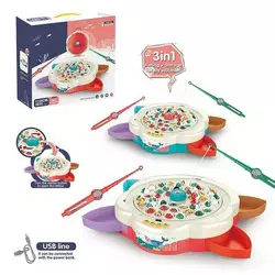 Риболовля 156-10 C (16/2) 2 кольори, мелодії, музика, розповіді англ.мовою, автоматичний рух, у коробці Риболовля 156-10 C (16/2) 2 кольори, мелодії, музика, розповіді англ.мовою, автоматичний рух, у коробці