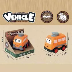 Машинка 2684 A1 (144) вініловий матеріал, двосторонній рух, інерція, в коробці Машинка 2684 A1 (144) вініловий матеріал, двосторонній рух, інерція, в коробці