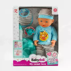 Пупс 6813 (24) п’є з пляшечки, ходить у горщик, аксесуари, висота 32 см, в коробці Пупс 6813 (24) п’є з пляшечки, ходить у горщик, аксесуари, висота 32 см, в коробці