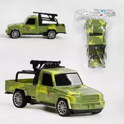 Машинка 022-4 (240/2) військова машинка, інерція, у пакеті Машинка 022-4 (240/2) військова машинка, інерція, у пакеті