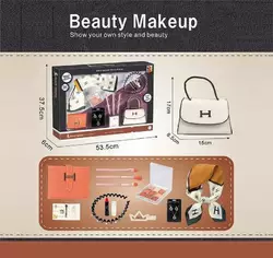 Набір косметики S 5 (24) губна помада, тіні, пензлики для макіяжу, прикраси, шарф, шпилька, обруч ,  гаманець, пробник парфумів, сумочка Набір косметики S 5 (24) губна помада, тіні, пензлики для макіяжу, прикраси, шарф, шпилька, обруч ,  гаманець, пробник парфумів, сумочка