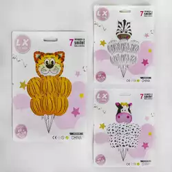 Фольгированные Шары С 47449 (500) 3 вида, в пакете Фольгированные Шары С 47449 (500) 3 вида, в пакете