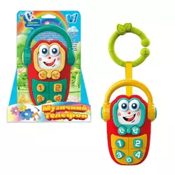 Музичний телефон 50466 (120/2) "WToys", 2 види, ОЗВУЧЕННЯ УКРАЇНСЬКОЮ МОВОЮ, підсвічування, озвучені репліки, цифри, 4 пісні, 4 казки, в коробці Музичний телефон 50466 (120/2) "WToys", 2 види, ОЗВУЧЕННЯ УКРАЇНСЬКОЮ МОВОЮ, підсвічування, озвучені репліки, цифри, 4 пісні, 4 казки, в коробці