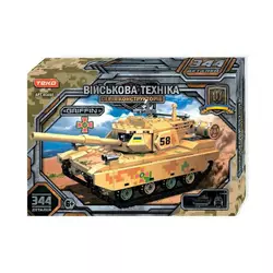 Конструктор "Військова техніка" 40480 (24) "Teko", 344 деталі, танк "Griffin", в коробці Конструктор "Військова техніка" 40480 (24) "Teko", 344 деталі, танк "Griffin", в коробці
