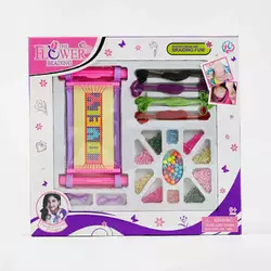 Набір бісеру 568 (60/2) верстат, намистини, нитки, у коробці Набір бісеру 568 (60/2) верстат, намистини, нитки, у коробці