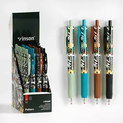 Набір кулькових ручок D 35311 (60) ЦІНА ЗА 24 ШТУКИ У БЛОЦІ, 4 кольори, синя паста, товщина лінії 0,7 мм Набір кулькових ручок D 35311 (60) ЦІНА ЗА 24 ШТУКИ У БЛОЦІ, 4 кольори, синя паста, товщина лінії 0,7 мм