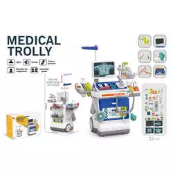 Набір лікаря 660-93 (12) 26,5х46,5х115 см,32 ел,термометр,муляжі ліків,підсвіч,медичне приладдя,стетоскоп,оглядове дзер.,УЗД,тонометр,звук,в коробці Набір лікаря 660-93 (12) 26,5х46,5х115 см,32 ел,термометр,муляжі ліків,підсвіч,медичне приладдя,стетоскоп,оглядове дзер.,УЗД,тонометр,звук,в коробці