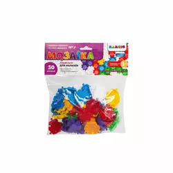 гр Мозаїка різнокольорова №7 069/7 (46) "BAMSIC", 50 деталей, у пакеті гр Мозаїка різнокольорова №7 069/7 (46) "BAMSIC", 50 деталей, у пакеті