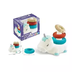 Пірамідка 1279 (24) “Єдиноріг”, 3 кільця, в коробці Пірамідка 1279 (24) “Єдиноріг”, 3 кільця, в коробці