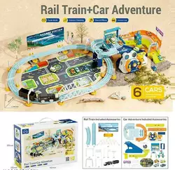 Трек T 933 A (8) звук, музика, залізниця, парковка, машинки, потяг, кермо, аксесуари, в коробці Трек T 933 A (8) звук, музика, залізниця, парковка, машинки, потяг, кермо, аксесуари, в коробці