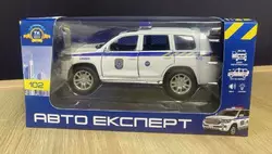 Машина 41153 (72/2) "Авто Експерт", масштаб 1:32, світло, звук, інерція, відчиняються двері, багажник, капот, в коробці Машина 41153 (72/2) "Авто Експерт", масштаб 1:32, світло, звук, інерція, відчиняються двері, багажник, капот, в коробці