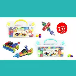 Конструктор HC 098-5 (24/2) 252 деталі, у пластиковому боксі Конструктор HC 098-5 (24/2) 252 деталі, у пластиковому боксі