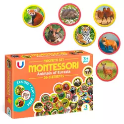 гр Магнітний набір Монтесорі «Тварини на континентах: Євразія» 200285  (32) "Dodo", 36 елементів, в коробці гр Магнітний набір Монтесорі «Тварини на континентах: Євразія» 200285  (32) "Dodo", 36 елементів, в коробці