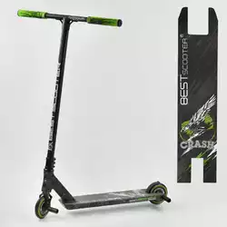 Самокат трюковый 41747 Best Scooter (4) "CRASH" HIC-система, ПЕГИ, алюминиевый диск и дека, колёса 110мм PU, ширина руля - 57 см, в коробке Самокат трюковый 41747 Best Scooter (4) "CRASH" HIC-система, ПЕГИ, алюминиевый диск и дека, колёса 110мм PU, ширина руля - 57 см, в коробке
