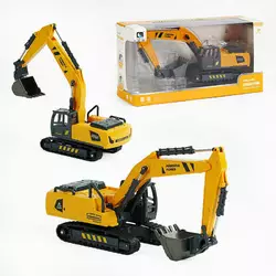 Екскаватор CLM 23 A (72/2) металевий ківш, інерція, металопластик, в коробці Екскаватор CLM 23 A (72/2) металевий ківш, інерція, металопластик, в коробці