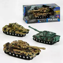 Танк 33574 (48) "TK Group", 3 види, звук, підсвічування, колісний хід, інерція, башта обертається, рухоме дуло, в коробці, ВИДАЄТЬСЯ ТІЛЬКИ МІКС ВИДІВ Танк 33574 (48) "TK Group", 3 види, звук, підсвічування, колісний хід, інерція, башта обертається, рухоме дуло, в коробці, ВИДАЄТЬСЯ ТІЛЬКИ МІКС ВИДІВ