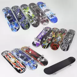 Скейт F 22226 (12) ВЫДАЁТСЯ ТОЛЬКО МИКС ВИДОВ !!!!!!! колеса PU диаметром 5 см, китайски клен, подшипники ABEC-5, подвеска - алюминий Скейт F 22226 (12) ВЫДАЁТСЯ ТОЛЬКО МИКС ВИДОВ !!!!!!! колеса PU диаметром 5 см, китайски клен, подшипники ABEC-5, подвеска - алюминий