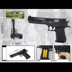 Пістолет JL 111-6 (240/2) звук, підсвічування, у пакеті Пістолет JL 111-6 (240/2) звук, підсвічування, у пакеті