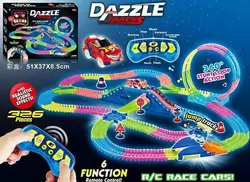 Автотрек на радіокеруванні 134 (12/2) світло, звук, 326 ел., довжина трека 655 см, в коробці Автотрек на радіокеруванні 134 (12/2) світло, звук, 326 ел., довжина трека 655 см, в коробці