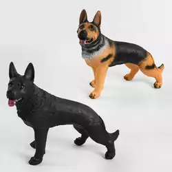 Собачка Q 9899-759 (24/2) “Немецкая овчарка”, 2 вида, поза - стоя, 45х14х34см, резиновая с мягким наполнителем, в пакете Собачка Q 9899-759 (24/2) “Немецкая овчарка”, 2 вида, поза - стоя, 45х14х34см, резиновая с мягким наполнителем, в пакете