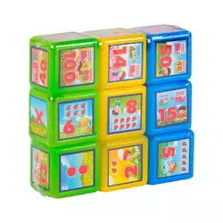 гр Кубики "Математика 9 шт" 09051 (21) "M Toys" гр Кубики "Математика 9 шт" 09051 (21) "M Toys"
