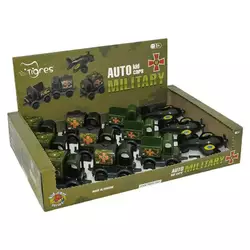 гр Військові машинки "Kid cars" 39899 ЦІНА ЗА 12 ШТУК У БОКСІ (96) "Tigres" гр Військові машинки "Kid cars" 39899 ЦІНА ЗА 12 ШТУК У БОКСІ (96) "Tigres"