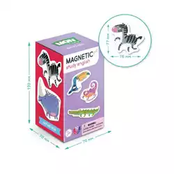 гр Настільна магнітна гра "Магнітні тваринки" (3-4 роки) 200205 (40) 10 деталей "Dodo" гр Настільна магнітна гра "Магнітні тваринки" (3-4 роки) 200205 (40) 10 деталей "Dodo"