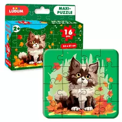 гр Максі-пазл "Котик 3" МЕ 5032-04 (12) "Ludum", 16 елементів, в коробці гр Максі-пазл "Котик 3" МЕ 5032-04 (12) "Ludum", 16 елементів, в коробці