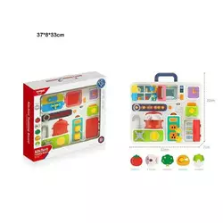 Бізіборд HE 0545 (12) звук, підсвічування, у коробці Бізіборд HE 0545 (12) звук, підсвічування, у коробці