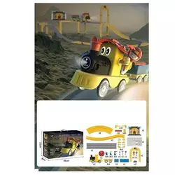 Залізниця 517 (12) звук, підсвічування, станція, дорожні знаки, в коробці Залізниця 517 (12) звук, підсвічування, станція, дорожні знаки, в коробці